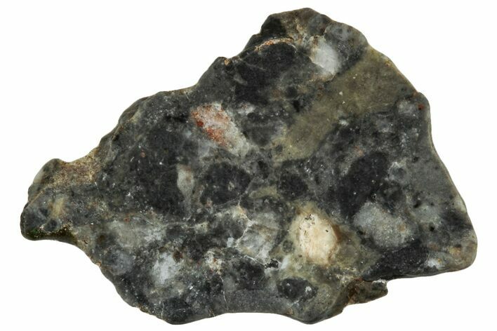 Lunar Meteorite ( g) Slice - Touat #303637